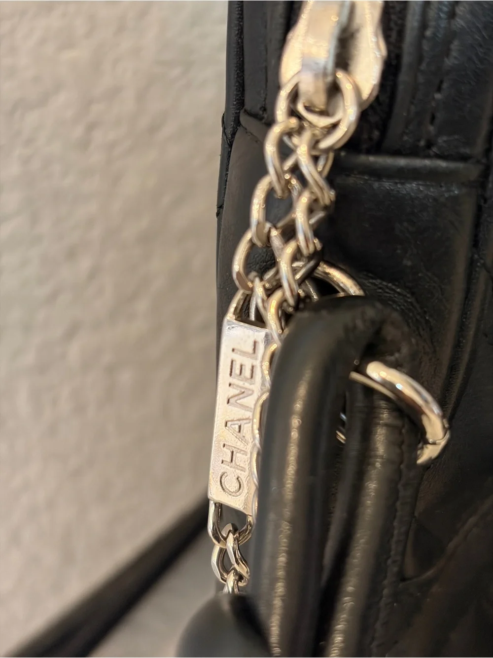 CHANEL Cambon Quilted Lambskin Crossbody